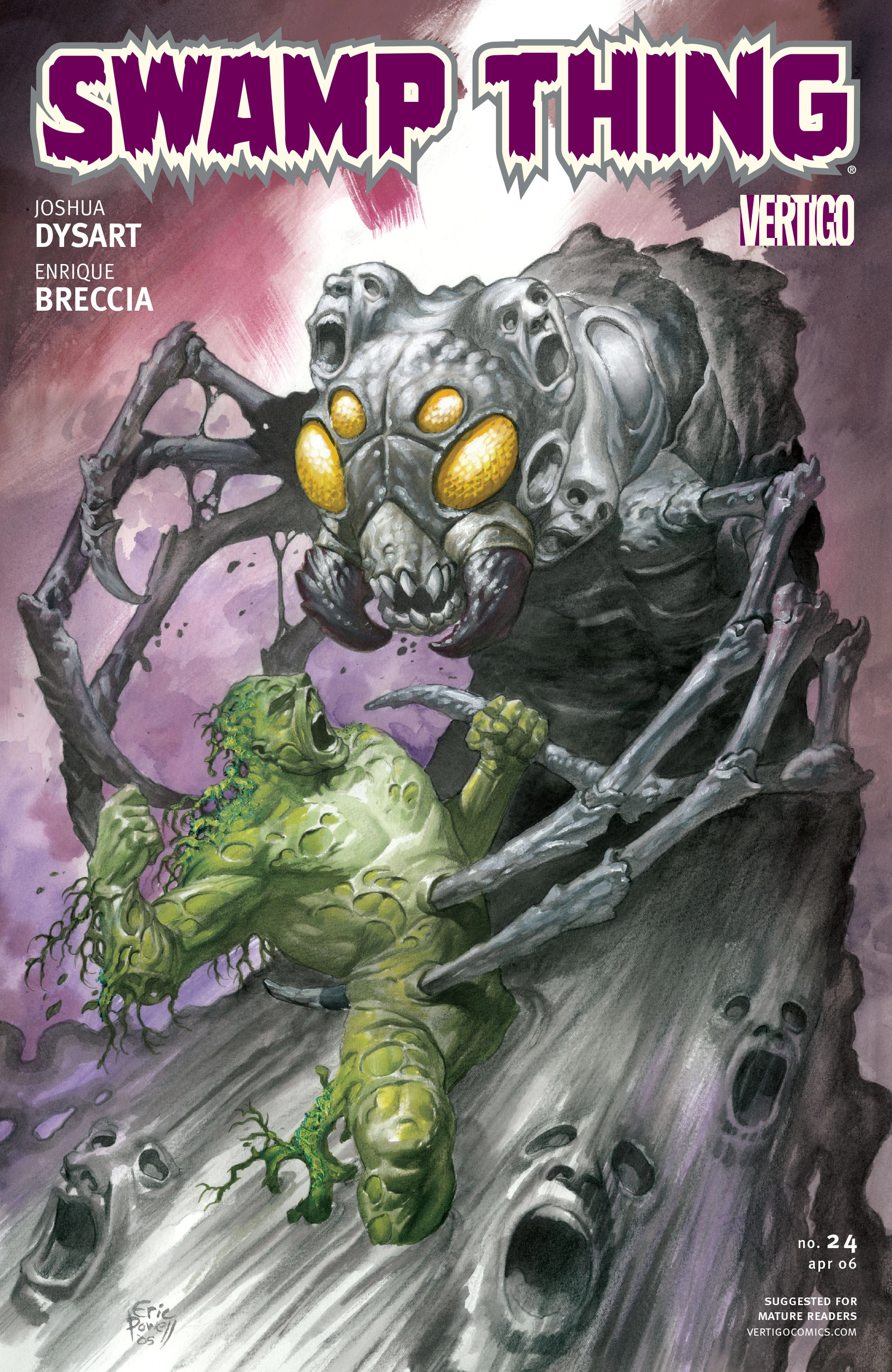 Swamp Thing #24 (DC, 2006 — Cover A) cover